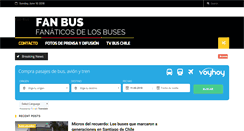 Desktop Screenshot of fanbus.cl